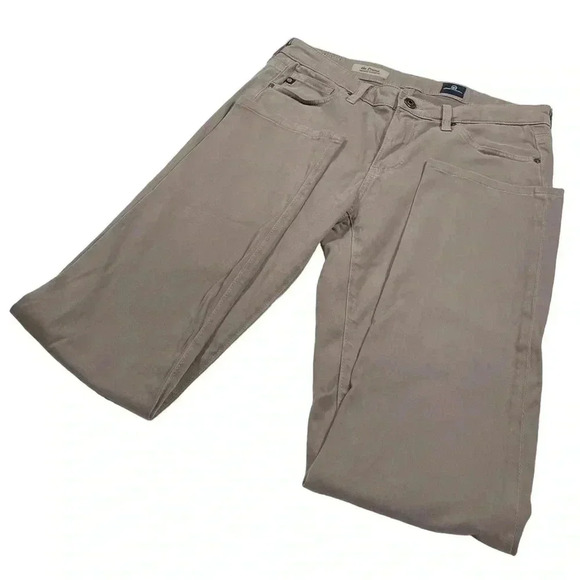 Adriano Goldschmied The  Prima Mid Rise Cigarette Tan Size 26R - Picture 5 of 9